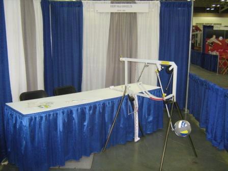 Экспонат на волейбольной выставке 2012 AVCA Convention Marketplace Exhibition